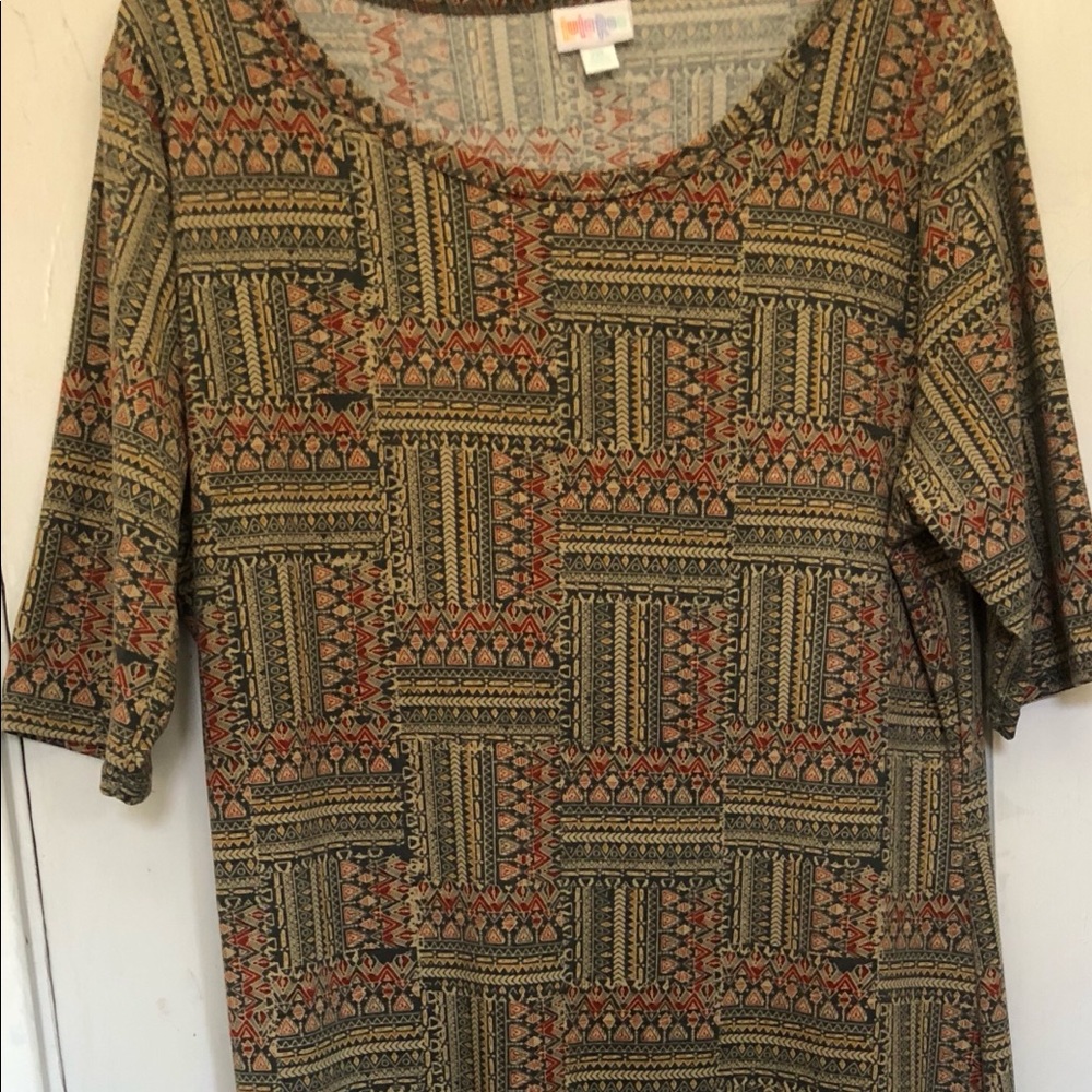 LulaRoe Aztec Print Julia Dress